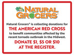 Natural Grocers® Supports American Red Cross Tornado Relief Efforts by Collecting Donations at Its 23 Stores in the Midwest Region