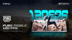 Infinix GT 20 Pro Becomes the First Batch of Smartphones Worldwide to Support PUBG MOBILE in 120FPS